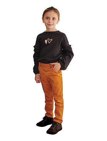 PANTALON FILLE TWILL FRANCELYNE