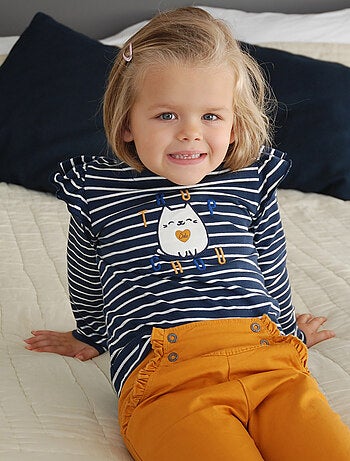 PANTALON FILLE TWILL FRANCELYNE