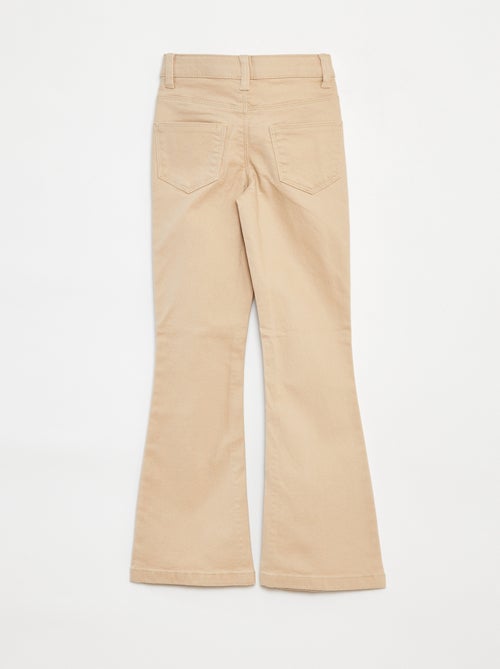 Pantalon flare - Coupe + ajustée - Kiabi