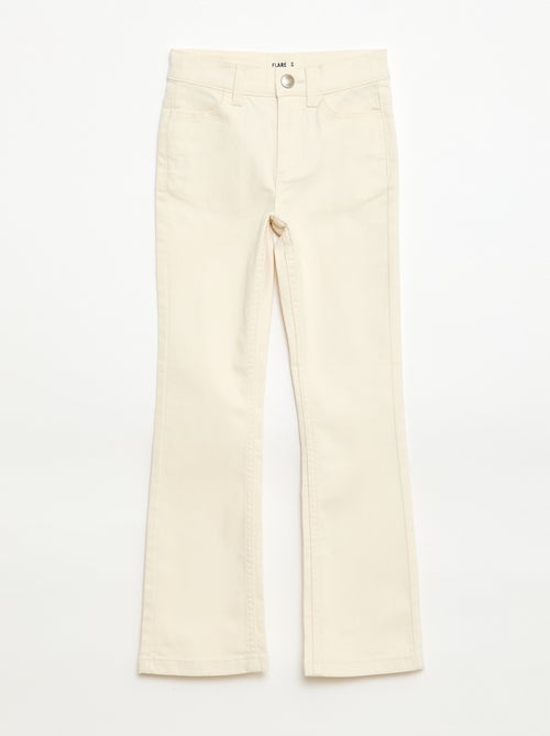 Pantalon flare - Coupe + ajustée - Kiabi