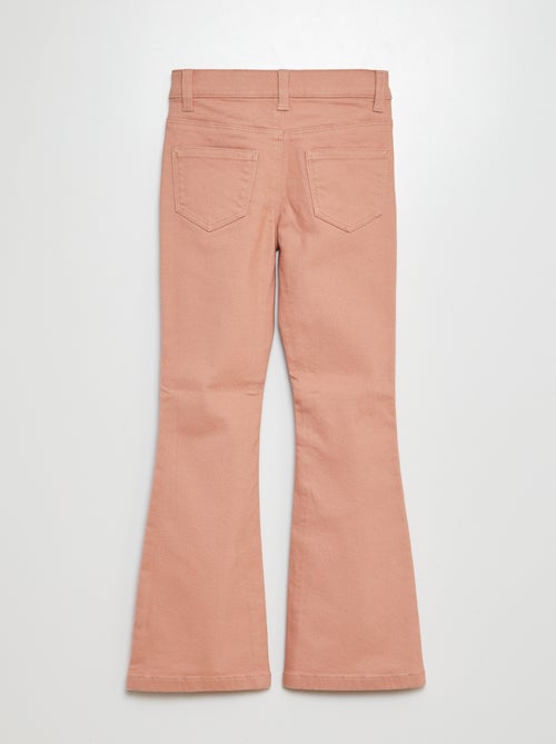 Pantalon flare - Coupe + ajustée - Kiabi