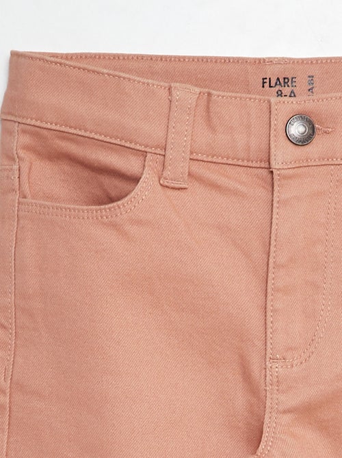 Pantalon flare - Coupe + ajustée - Kiabi