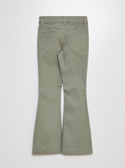 Pantalon flare - Coupe + ajustée - Kiabi