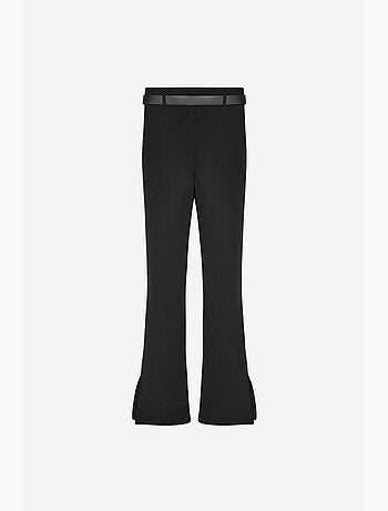Pantalon flare ajusté avec ceinture dilvin