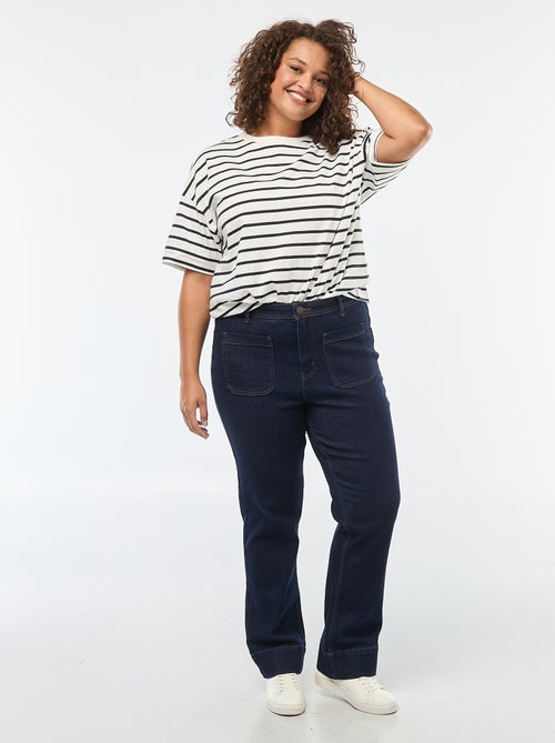Pantalon flare - Kiabi