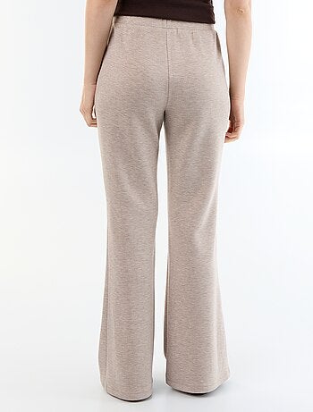 Pantalon flare doux