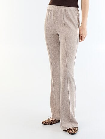 Pantalon flare doux