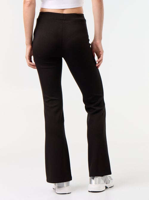 Pantalon flare doux - Kiabi
