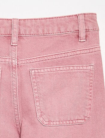 Pantalon flare en denim