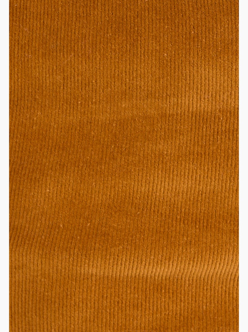 Pantalon flare velours - Damart Marron - Kiabi