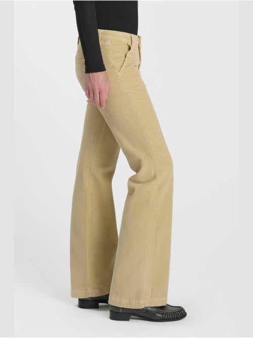 Pantalon flarevel flare 'le temps des cerises' - Kiabi