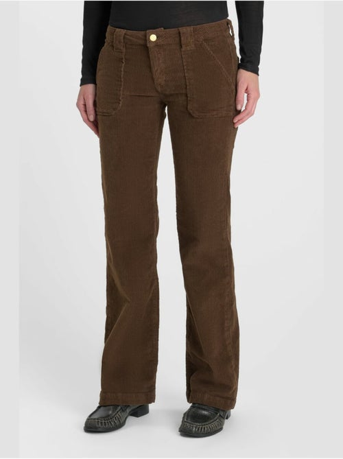 Pantalon flarevel flare 'le temps des cerises' - Kiabi