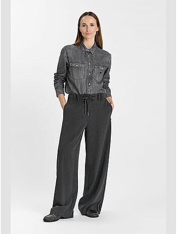Pantalon flavie droite 'le temps des cerises'