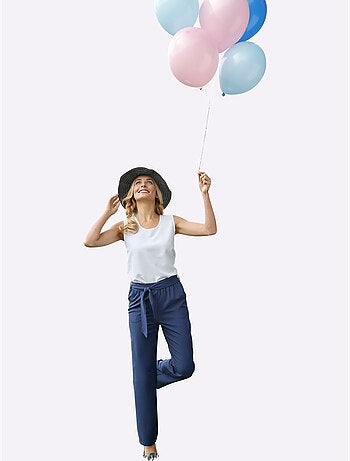 Pantalon léger à ceinture élastique et poches pratiques - Taille standard - Witt