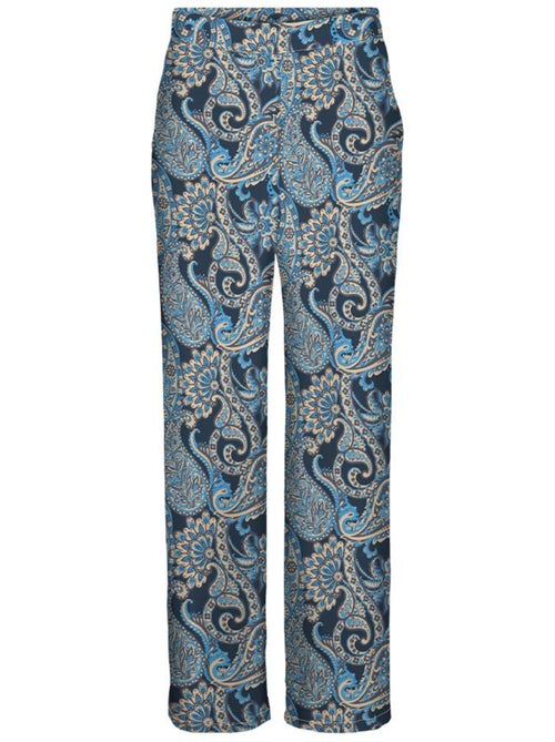 Pantalon Fluide à Motifs Femme Vero Moda - Kiabi