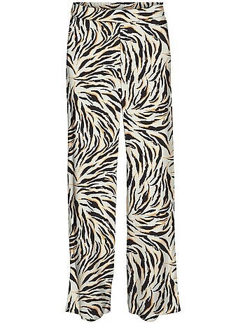 Pantalon Fluide à Motifs Animalier Femme Vero Moda