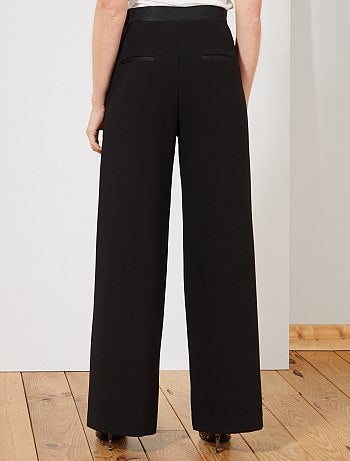 Pantalon fluide à pinces - Kiabi