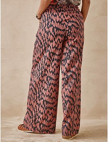 Pantalon fluide bas large - DAXON