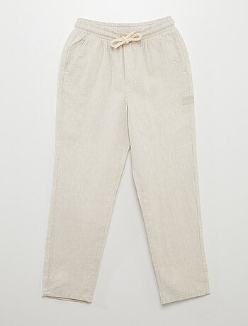 Patchs Thermocollants Pour Poches De Pantalon | Réparation Trous Clés | Beige | Lavable