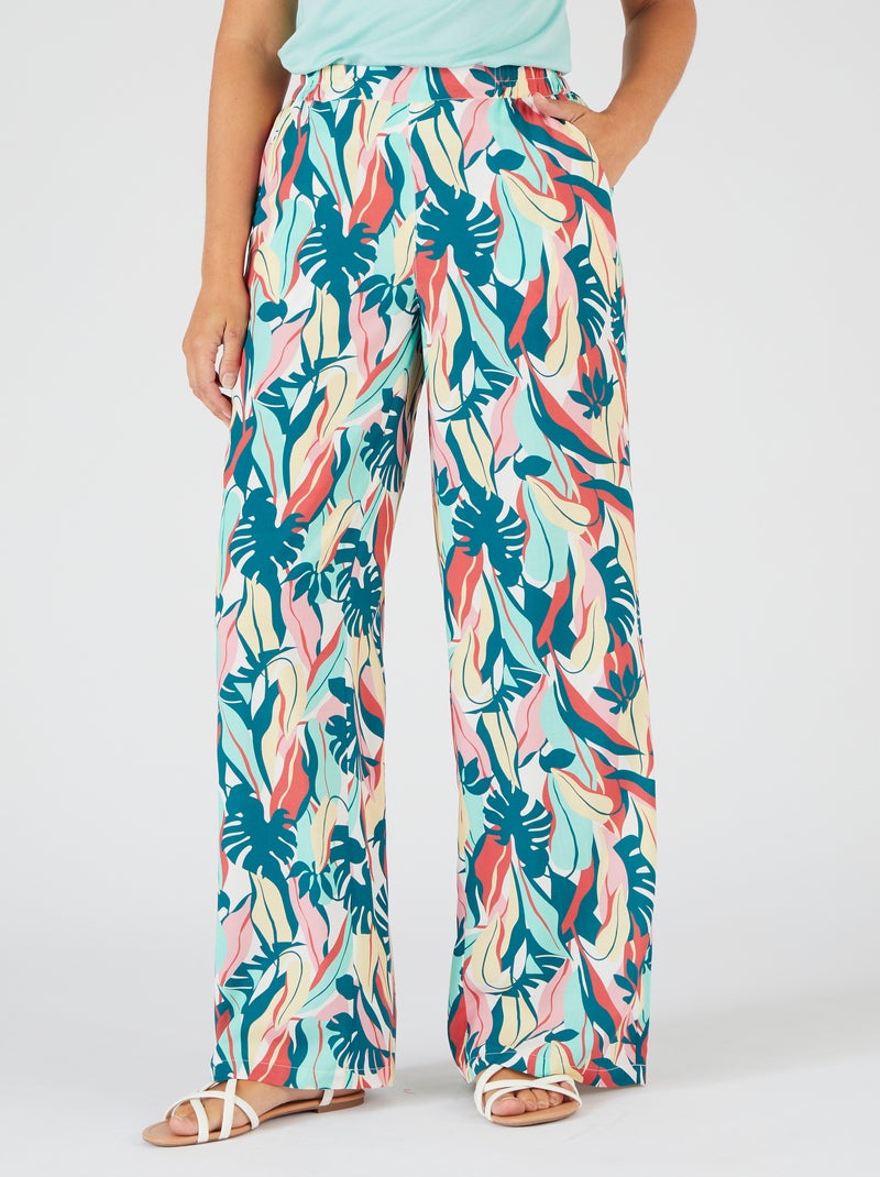 Pantalon fluide Climatyl - Damart Vert - Kiabi