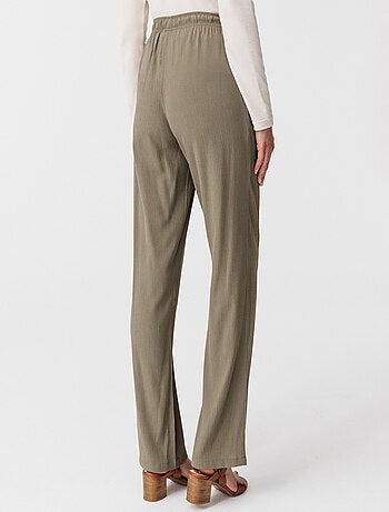Pantalon fluide crépon - Damart