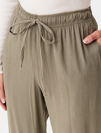 Pantalon fluide crépon - Damart