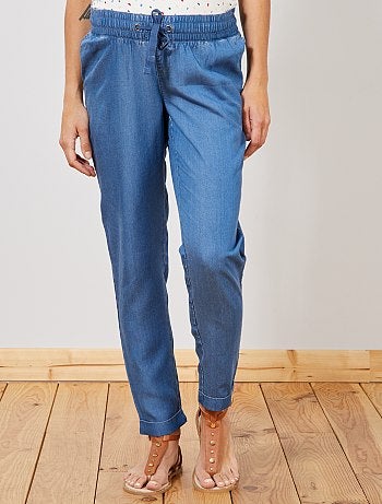 pantalon fluide jean