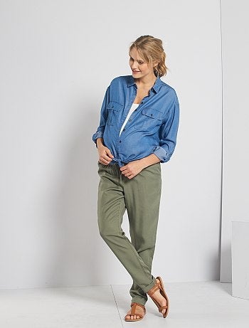 Pantalon fluide de maternité