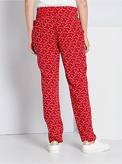 Pantalon fluide de maternité - Kiabi