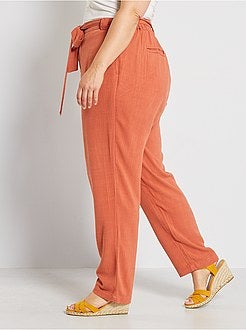 Pantalon fluide éco-conçu - Kiabi