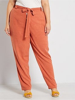 Pantalon fluide éco-conçu - Kiabi