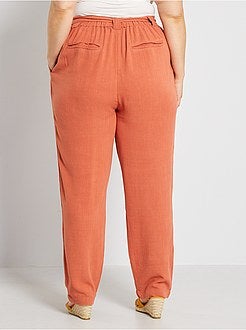 Pantalon fluide éco-conçu - Kiabi