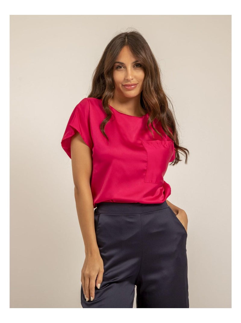 Pantalon fluide EDUARDA Noir - Kiabi