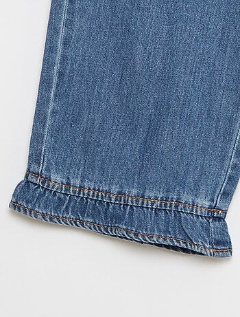 Pantalon fluide effet jean