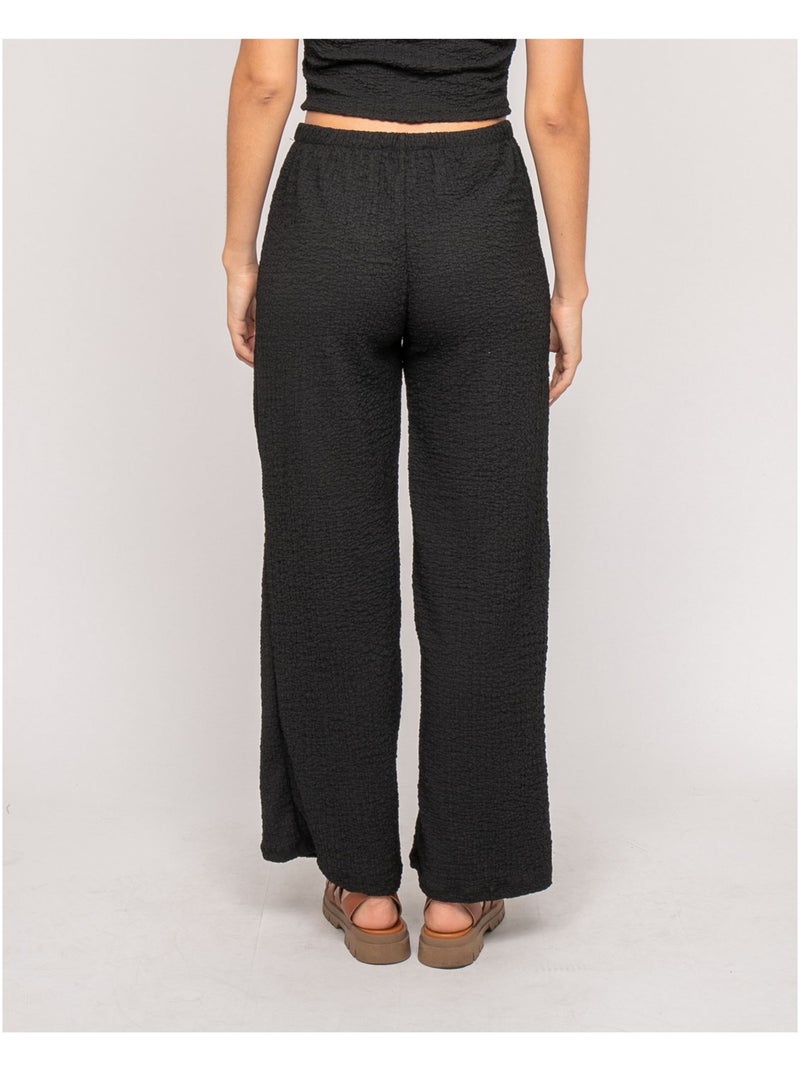 Pantalon fluide ELAIA Noir - Kiabi