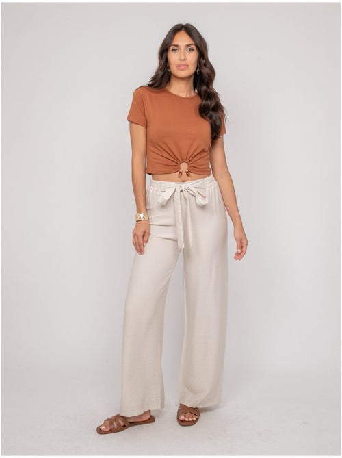Pantalon fluide EMROSE - Kiabi