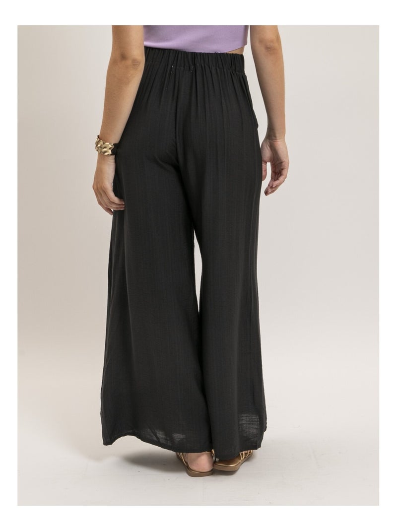 Pantalon fluide EPENE Noir - Kiabi