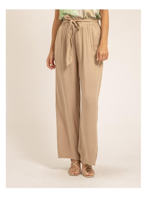 Pantalon fluide ESTEBIA - Kiabi