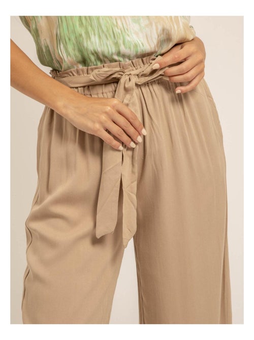 Pantalon fluide ESTEBIA - Kiabi