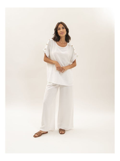 Pantalon fluide ETALIA - Kiabi
