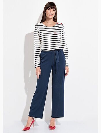 Pantalon fluide extensible à ceinturer - AFIBEL