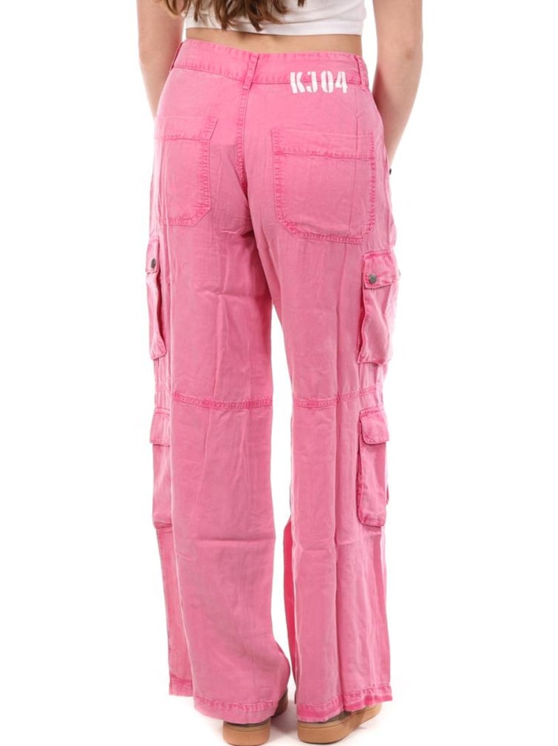 Pantalon fluide Femme Kaporal Rose - Kiabi