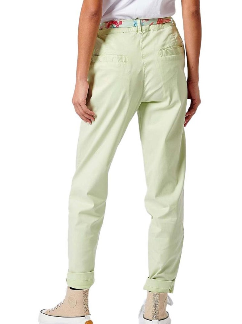 Pantalon fluide Femme Kaporal Vert - Kiabi