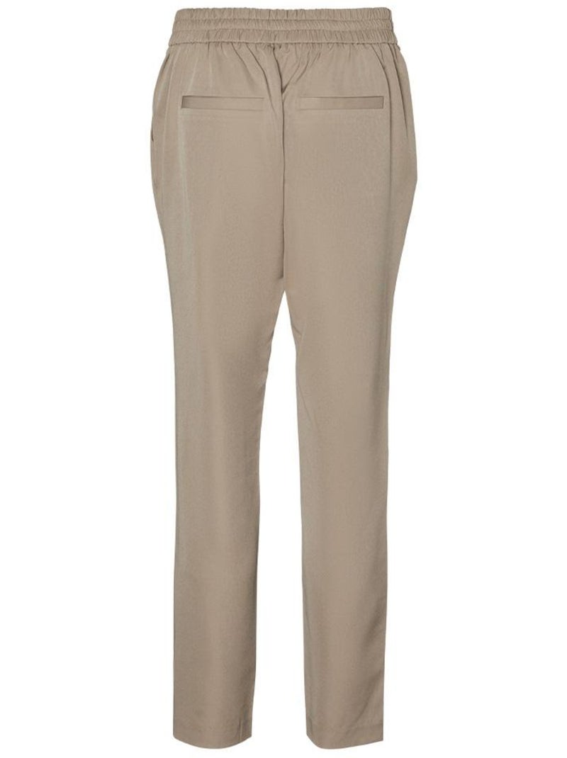 Pantalon fluide Femme Vero Moda Beige - Kiabi