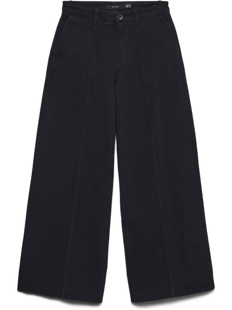 Pantalon fluide femme vero moda Bleu marine - Kiabi