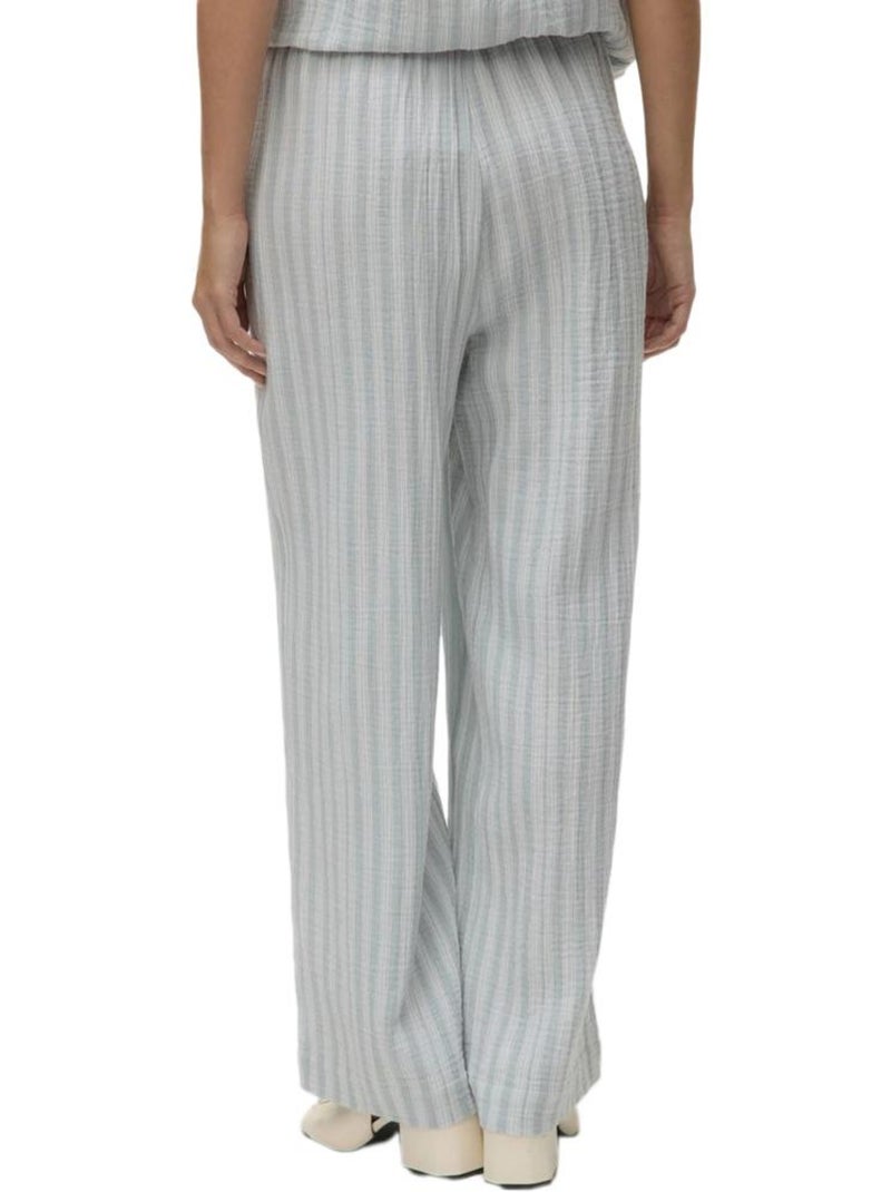 Pantalon fluide Femme Vero Moda Bleu - Kiabi
