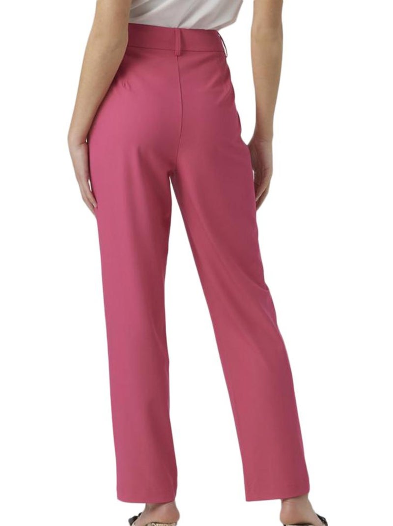 Pantalon fluide Femme Vero Moda Rose - Kiabi