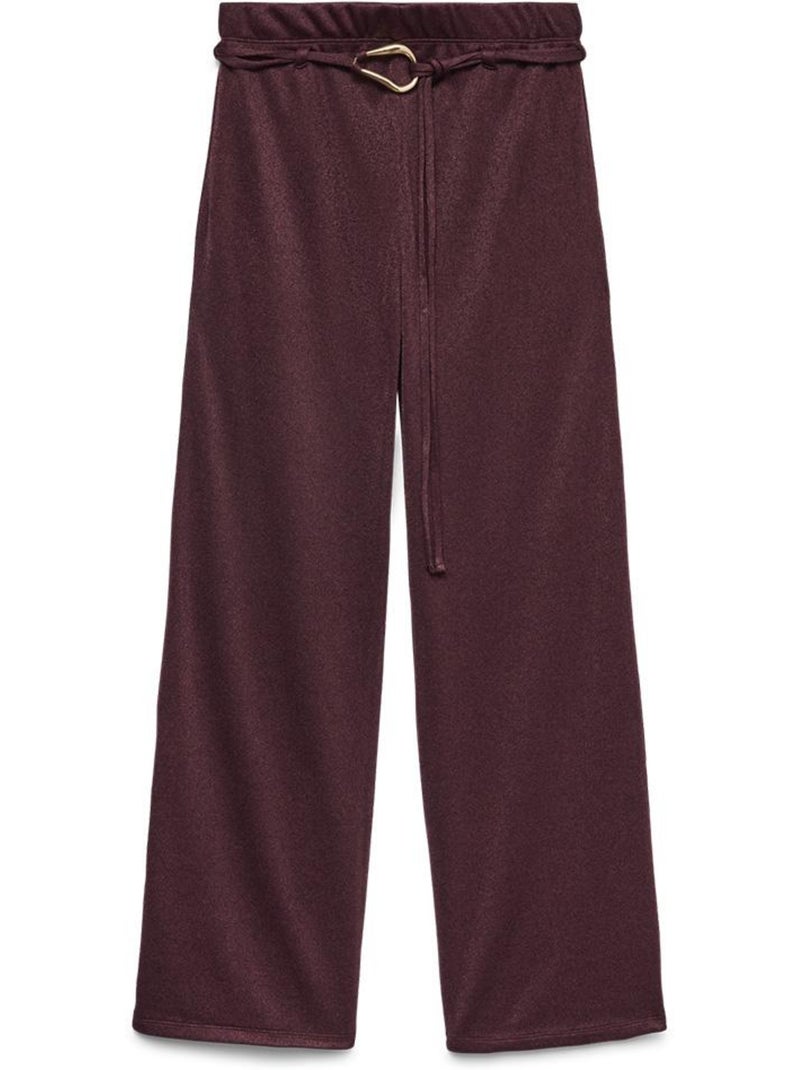 Pantalon fluide femme vero moda Violet prune - Kiabi