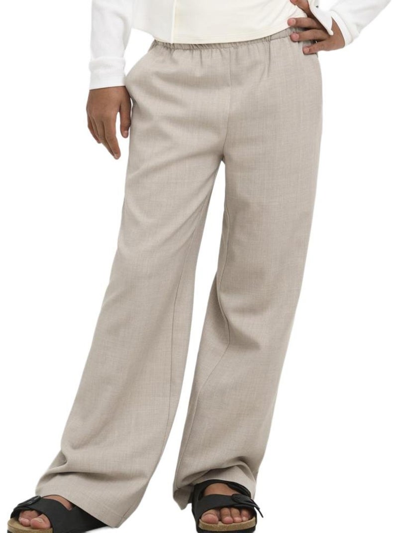 Pantalon fluide Fille Kids ONLY Beige - Kiabi