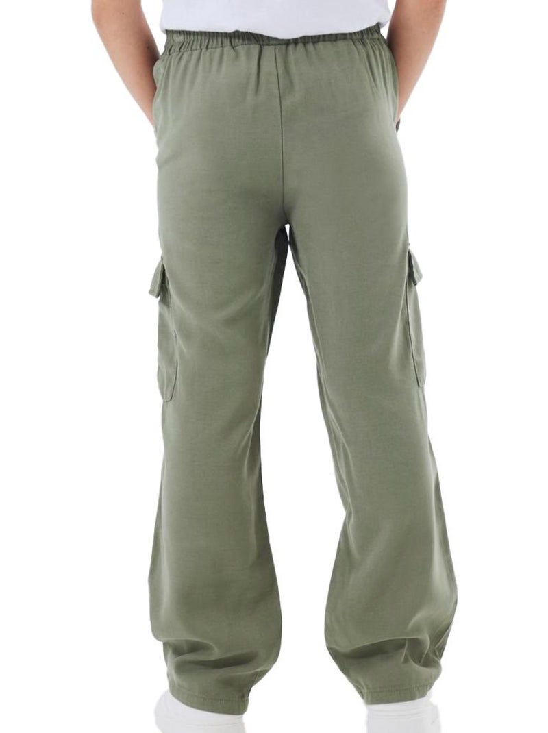 Pantalon fluide Fille Name it Vert - Kiabi